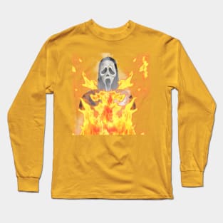 Ghost art design Long Sleeve T-Shirt